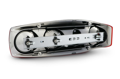 Rear light left Hella Caraluna II with reverse round reflector Autocruise Starspirit motorhome