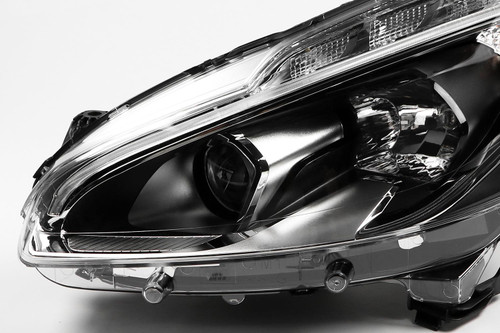 Headlight left black LED DRL Peugeot 208 17-19