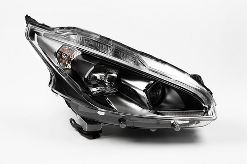 Headlight right black LED DRL Peugeot 208 17-19