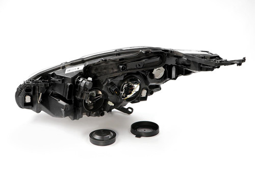 Headlight right black LED DRL Peugeot 208 17-19