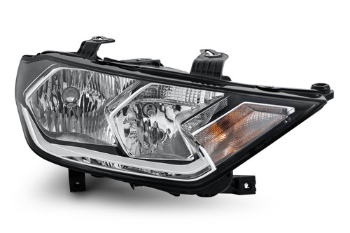 Headlight right black Audi A1 18-