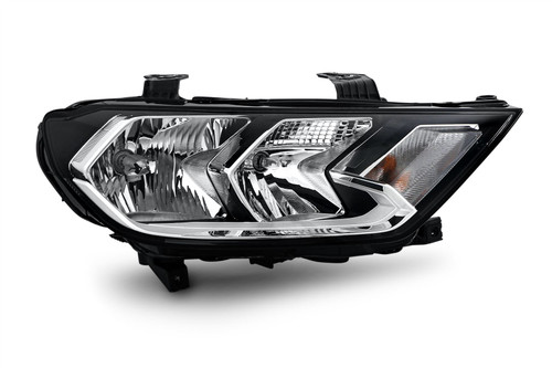 Headlight right black Audi A1 18-