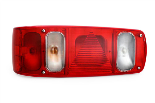 Rear light left with reverse triangular reflector Avondale Sandbeck Caravan Trailer Caraluna 1