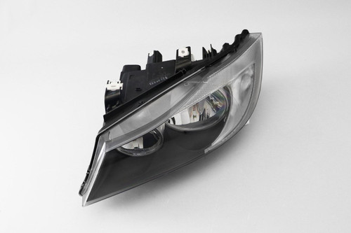 Headlight black inner left BMW 3 Series E90 E91 05-08