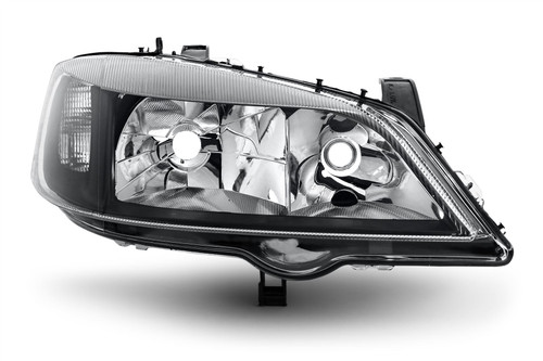 Headlight right black Vauxhall Astra MK4 G 98-04