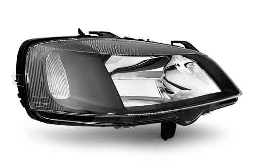 Headlight right black Vauxhall Astra MK4 G 98-04