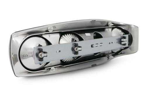 Rear light set smoked grey reverse fog triangular reflector Caravan Hella Caraluna II Trailer Avondale Osprey Branco