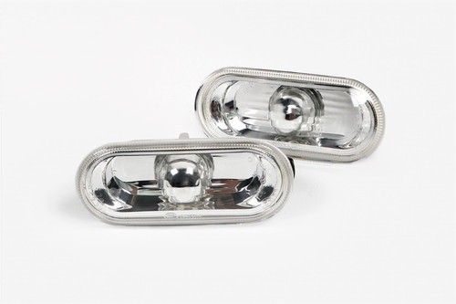 Genuine side indicator set crystal with bulbs VW Golf MK4 99-06 Estate