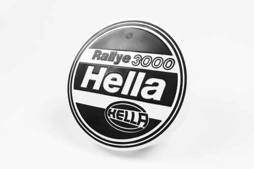 Hella Rallye 3000 front spotlight headlight cap cover x2