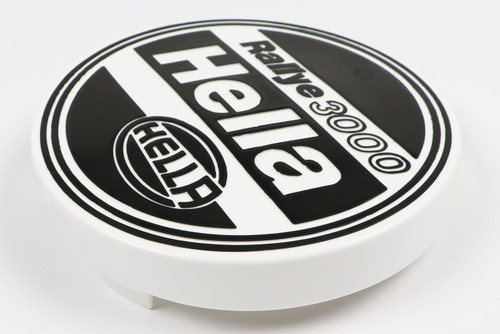 Hella Rallye 3000 front spotlight headlight cap cover x2