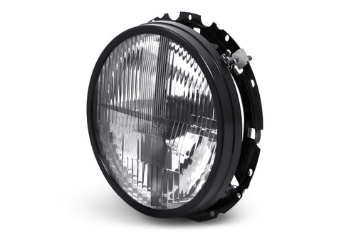 Smoked crosshair headlight set VW Golf MK1 74-83