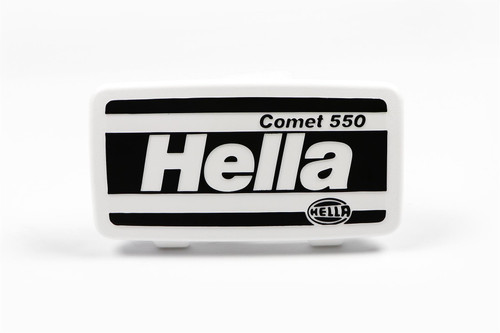 Hella Comet 550 front spot lights headlights cap 19.7cm x 10.2cm x2