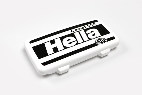 Hella Comet 550 front spot lights headlights cap 19.7cm x 10.2cm x2