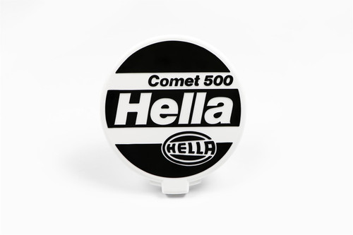 Hella Comet 500 front spot lights headlights cap 16.7cm x2