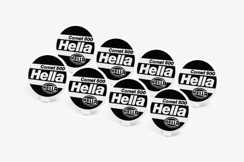 Hella Comet 500 front spot lights headlights cap 16.7cm x8