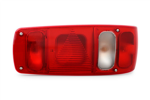 Rear light right with fog triangular reflector Bailey Senator California Trailer Caraluna 1