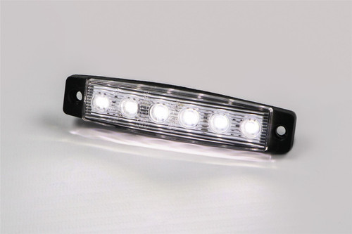 LED white universal side marker light