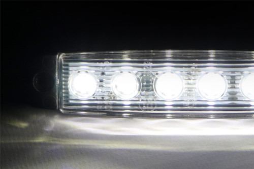 LED white universal side marker light