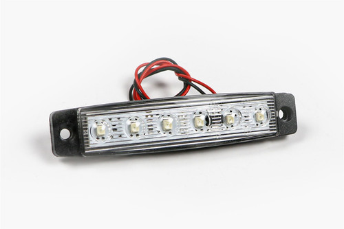 LED white universal side marker light