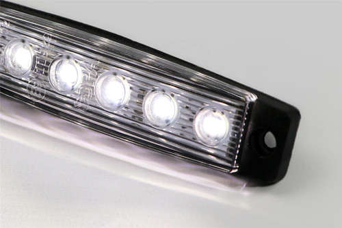 LED white universal side marker light