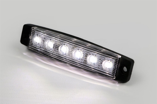 LED white universal side marker light