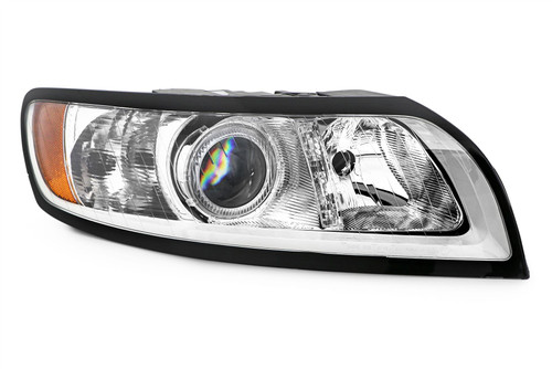 Headlight right grey Volvo S40 07-13