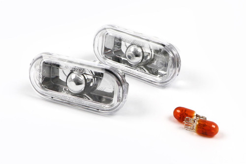 Side indicators set crystal clear with bulbs Ford Fusion 02-12