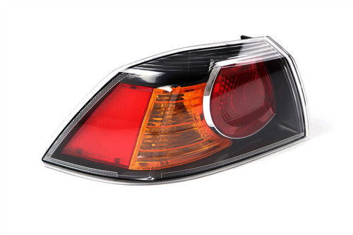 Rear light left black Mitsubishi Lancer 10- Saloon