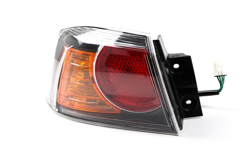 Rear light left black Mitsubishi Lancer 10- Saloon