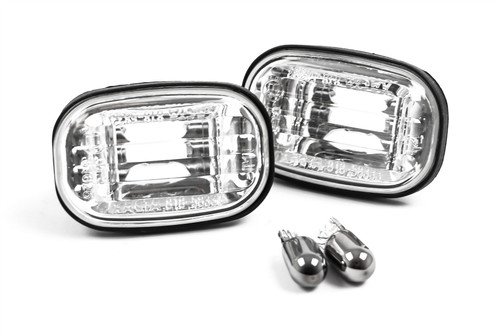 Side indicators set chrome with bulbs Lexus RX 98-03