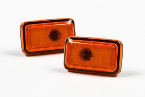 Side indicators set orange Porsche 968 91-95 Hella