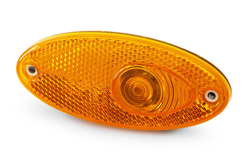 Orange side marker light TEC Travel King Caravan