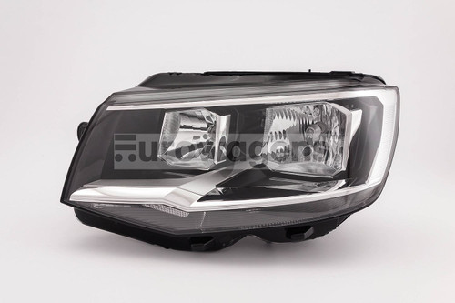 Headlight left twin reflector VW Caravelle 15-19
