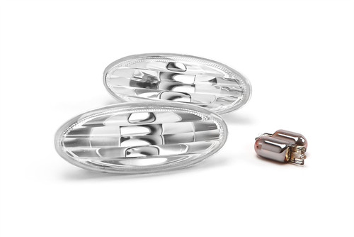 Side indicator set crystal clear For Nissan Qashqai 10-13