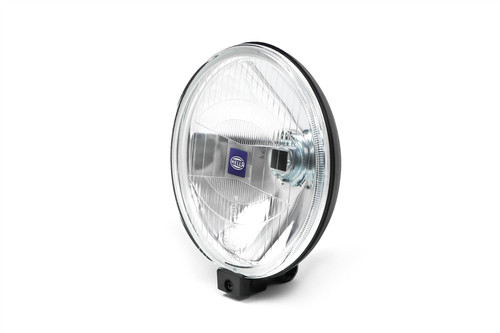 Hella Comet 500 spotlight clear with cover bulb and mounts