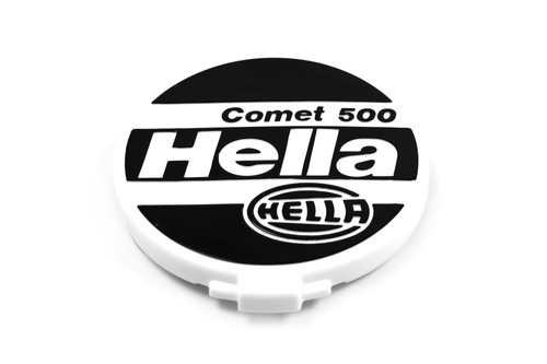 Hella Comet 500 spotlight clear with cover bulb and mounts