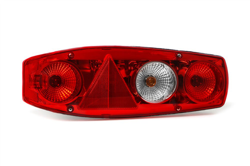 Rear light left caravan triangular reflector with fog Hella Caraluna II Trailer