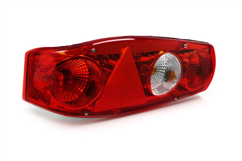 Rear light left caravan triangular reflector with fog Hella Caraluna II Trailer