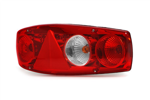 Rear light left caravan triangular reflector with fog Hella Caraluna II Trailer