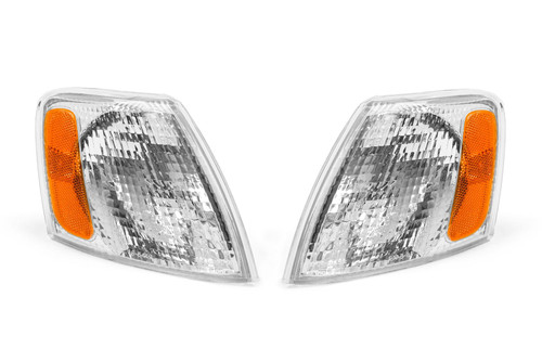 Front indicator set with sidemarker US Look VW Passat 97-00