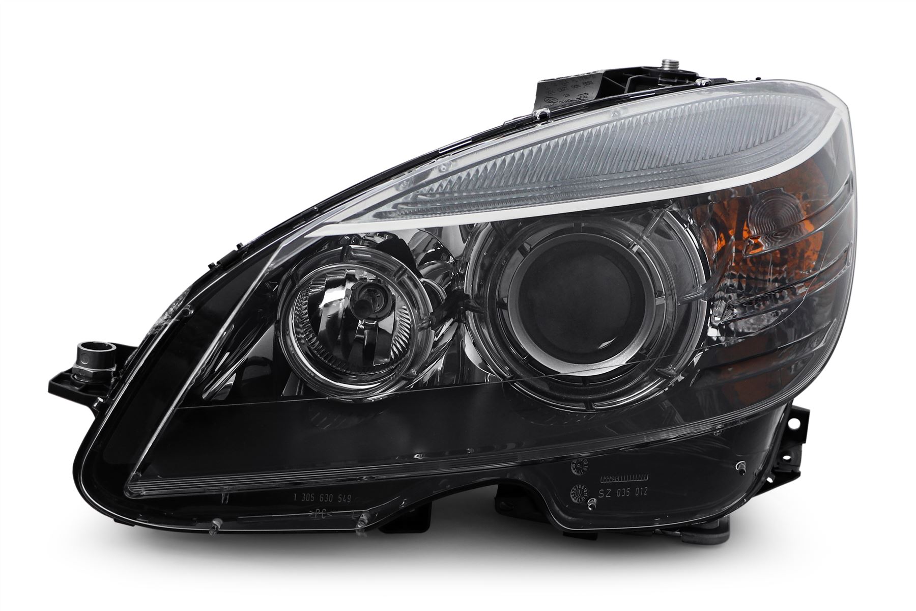 Headlight left black Bi-xenon AFS Mercedes-Benz C Class W204 07