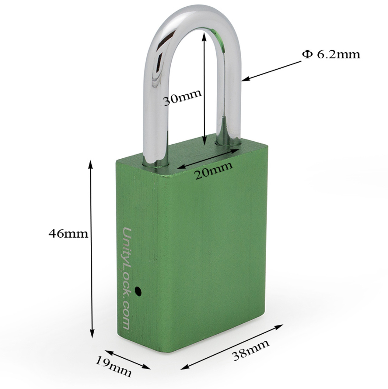 ALUMINIUM SMALL 4G PADLOCK