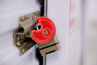 ​unity Keyed Alike Disc Padlock on Self-storage