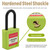 Unity  Nylon safety lockout padlock 1-1/2"(40mm), Keyed Alike - Green