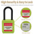 Unity  Nylon safety lockout padlock 1-1/2"(40mm), Keyed Alike - Green