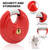 Unity #304 Stainless Steel RED Disc Padlock 2-3/4" (70mm) Keyed Alike  Standard self Storage Management Lock Truck, Trailer, Warehouse, Van
