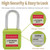 unity Nylon safety lockout padlock with hardened steel shackle1-1/2"(40mm) , Keyed Alike - Green