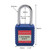 Unity Nylon safety lockout padlock with hardened steel shackle1-1/2"(40mm) , Keyed Alike - Blue