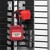 Unity Insulated Nylon safety lockout padlock 1-1/2"(40mm), Keyed Alike - Red