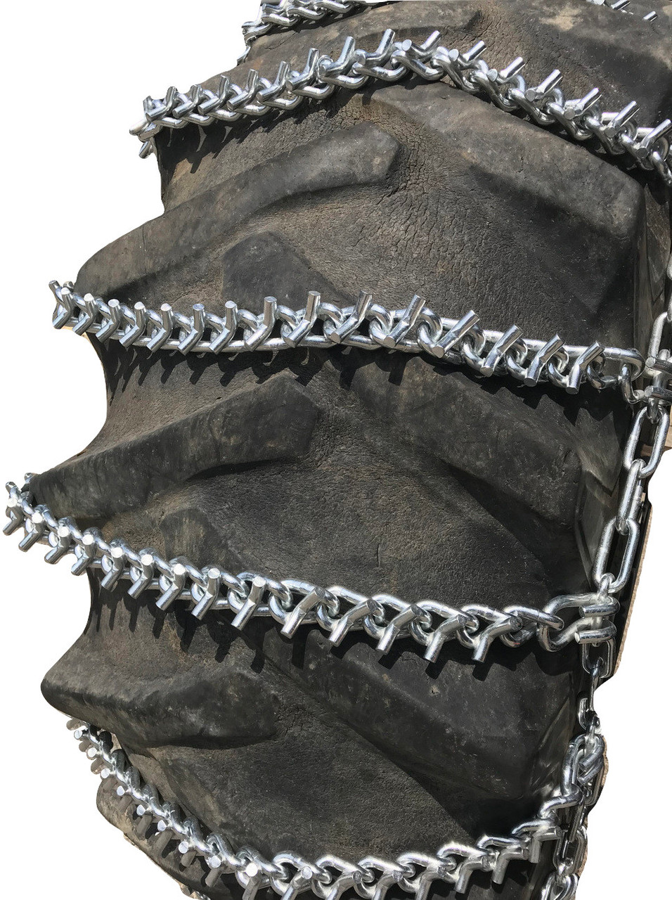 7/16 inch (.437, 11/0) Tire Chains Cross Chain Bulk. 10 Foot Length.